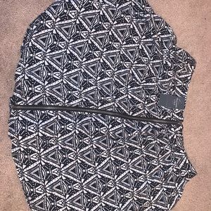 Abercrombie patterned skater skirt